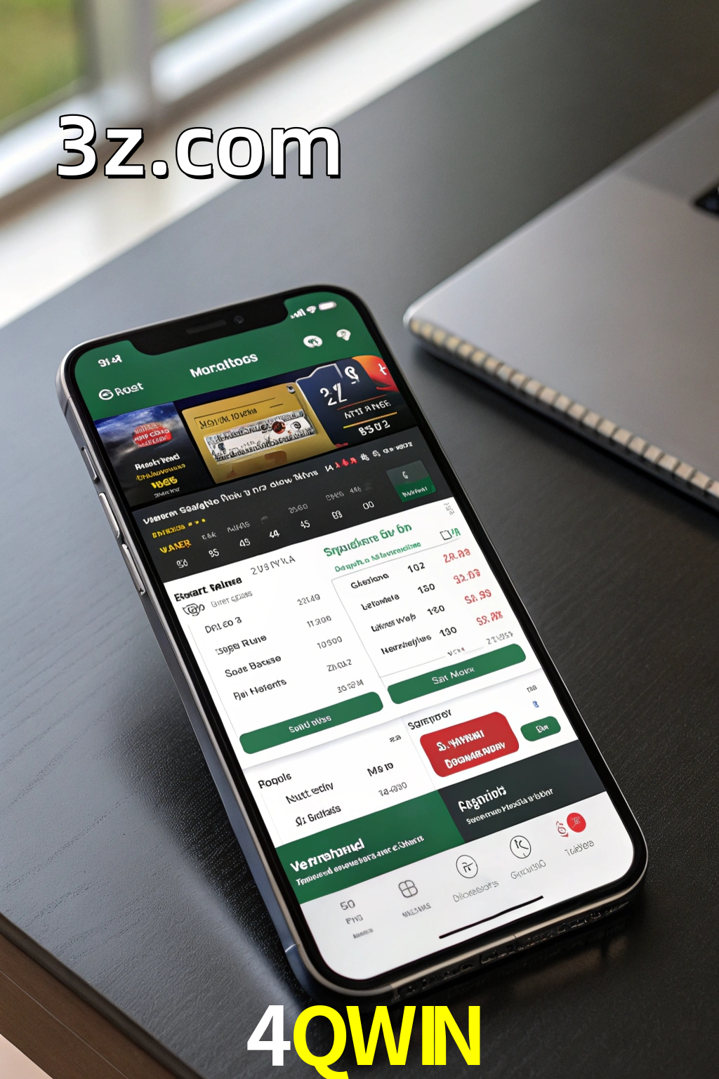 Baixe o aplicativo 4QWIN para jogar a qualquer momento